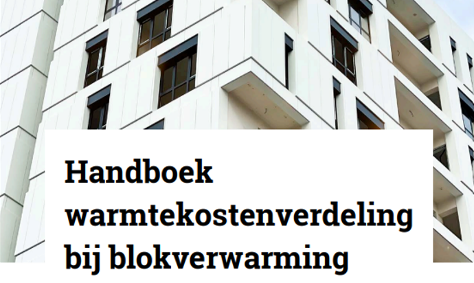 Handboek warmtekostenverdeling bij blokverwarming